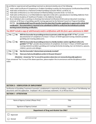 Form DDAP-EFM-1307 Agency Staff Change Request - Pennsylvania, Page 2