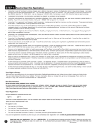 Application for Health Coverage &amp; Help Paying Costs - Tennessee, Page 15
