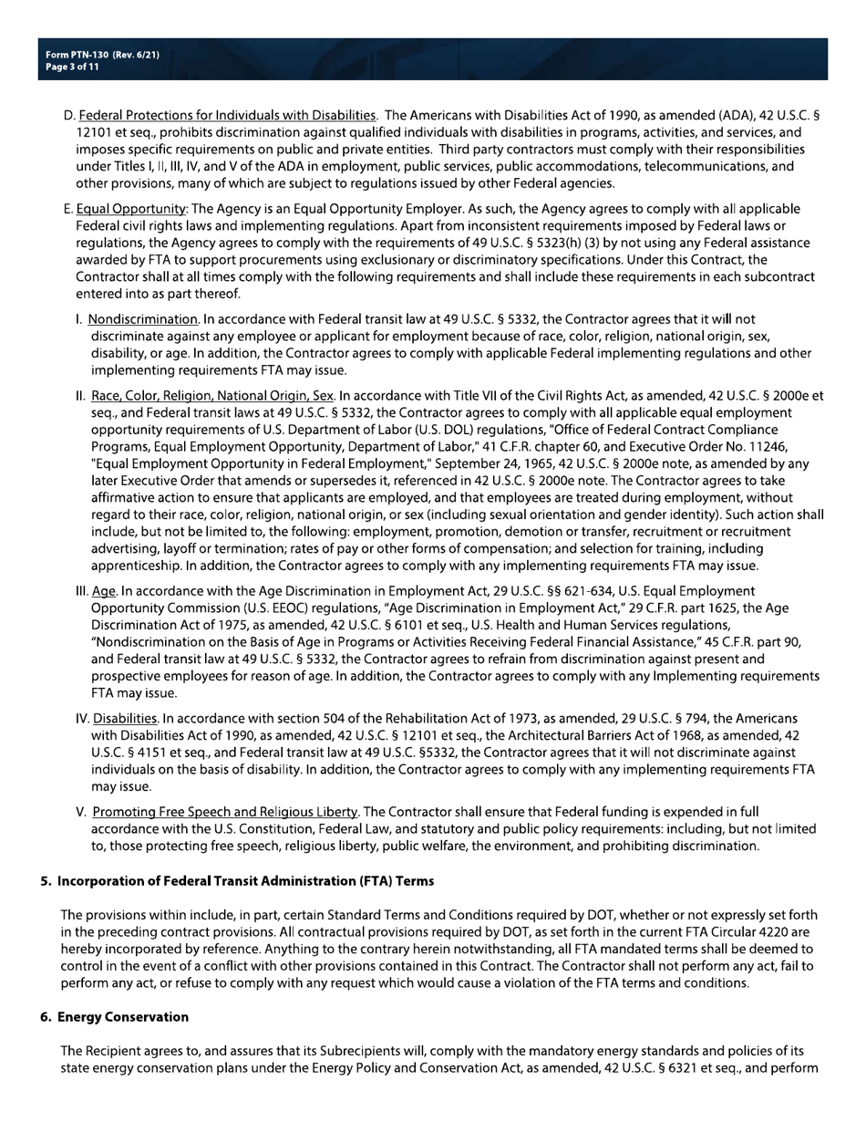 Form PTN-130 Consolidated Certification Form - Texas, Page 3