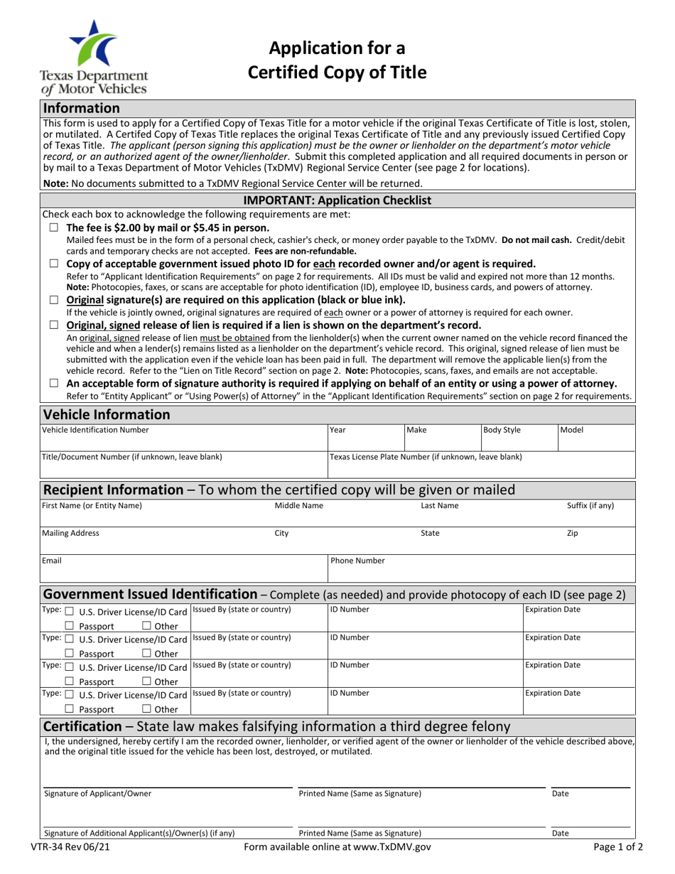 form-vtr-34-download-fillable-pdf-or-fill-online-application-for-a