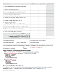 Form FT-441-866 Distributor Tax Return - Washington, Page 2