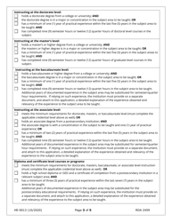 Form HE-0013 Application for School Personnel - Tennessee, Page 3