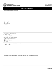 Form P-201-2037 Referral for Placement in a Hhsc Funded Rtc - Texas, Page 2
