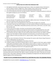 Form CPS-593 South Dakota Permission to Screen for Reports of Abuse or Neglect - South Dakota, Page 2
