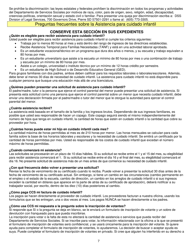 Formulario CCS-950 Solicitud De Asistencia Para Cuidado Infantil - South Dakota (Spanish), Page 7
