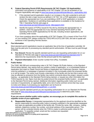 Form PI-1S (TCEQ-10370) Registration for Air Standard Permit - Texas, Page 6