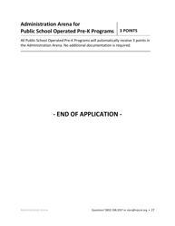 Public School Operated Pre-k Programs Stars Application - Vermont, Page 27