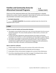 Afterschool Licensed Programs Stars Application - Vermont, Page 15