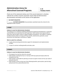Afterschool Licensed Programs Stars Application - Vermont, Page 24