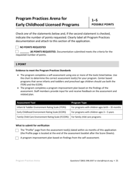 Early Childhood Licensed Programs Stars Application - Vermont, Page 21