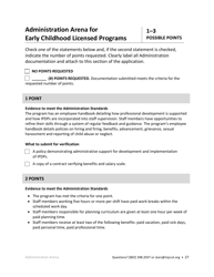 Early Childhood Licensed Programs Stars Application - Vermont, Page 27