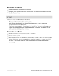 Early Childhood Licensed Programs Stars Application - Vermont, Page 28