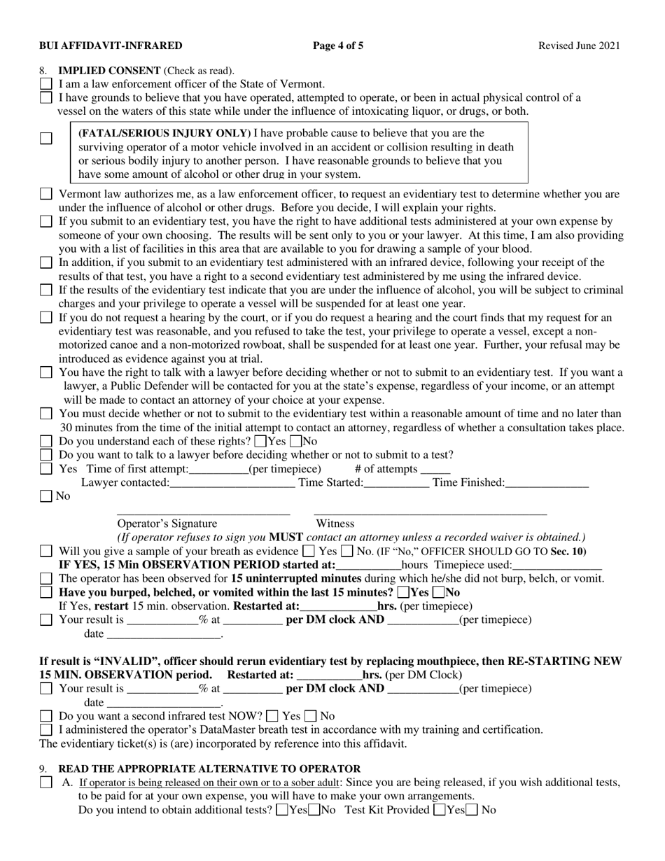 Bui Affidavit - Infrared - Vermont, Page 4
