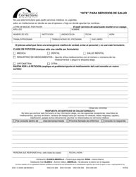 Document preview: Formulario DOC13-423S "kite" Para Servicios De Salud - Washington (Spanish)