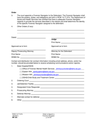 Form MP203 Order Appointing a Forensic Navigator (Orapfn) - Washington, Page 2