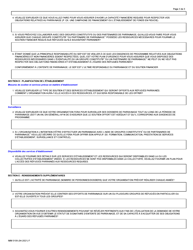Forme IMM0109 Demande En Vue De Devenir Un Signataire D&#039;entente De Parrainage - Canada (French), Page 3