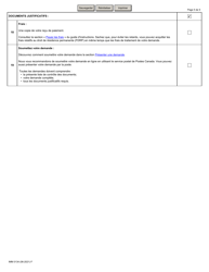 Forme IMM0134 Liste De Controle DES Documents: Voies D&#039;acces a La Residence Permanente Pour Les Residents De Hong Kong - Canada (French), Page 5