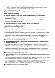Instructions for Form 24 Property Information (Transfer) - Queensland, Australia, Page 8