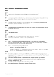 Form 14 Preparation Checklist - General Request and New Community Management Statement - Queensland, Australia, Page 2