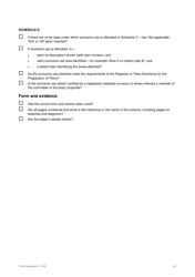 Form 14 Preparation Checklist - General Request and New Community Management Statement - Queensland, Australia, Page 4