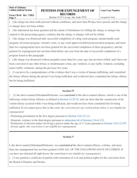 Form CR-65 Petition for Expungement of Records - Alabama, Page 3