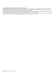 Form 2724-A White Amur Stocking/Restocking License Application - Arizona, Page 3