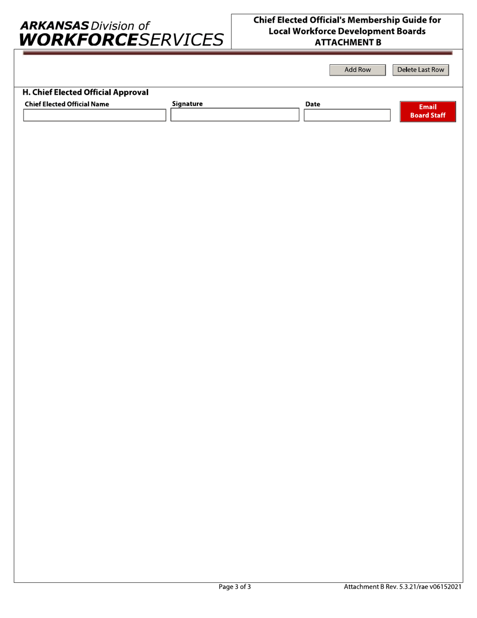 Arkansas Certification Of Local Workforce Development Boards - Fill Out ...