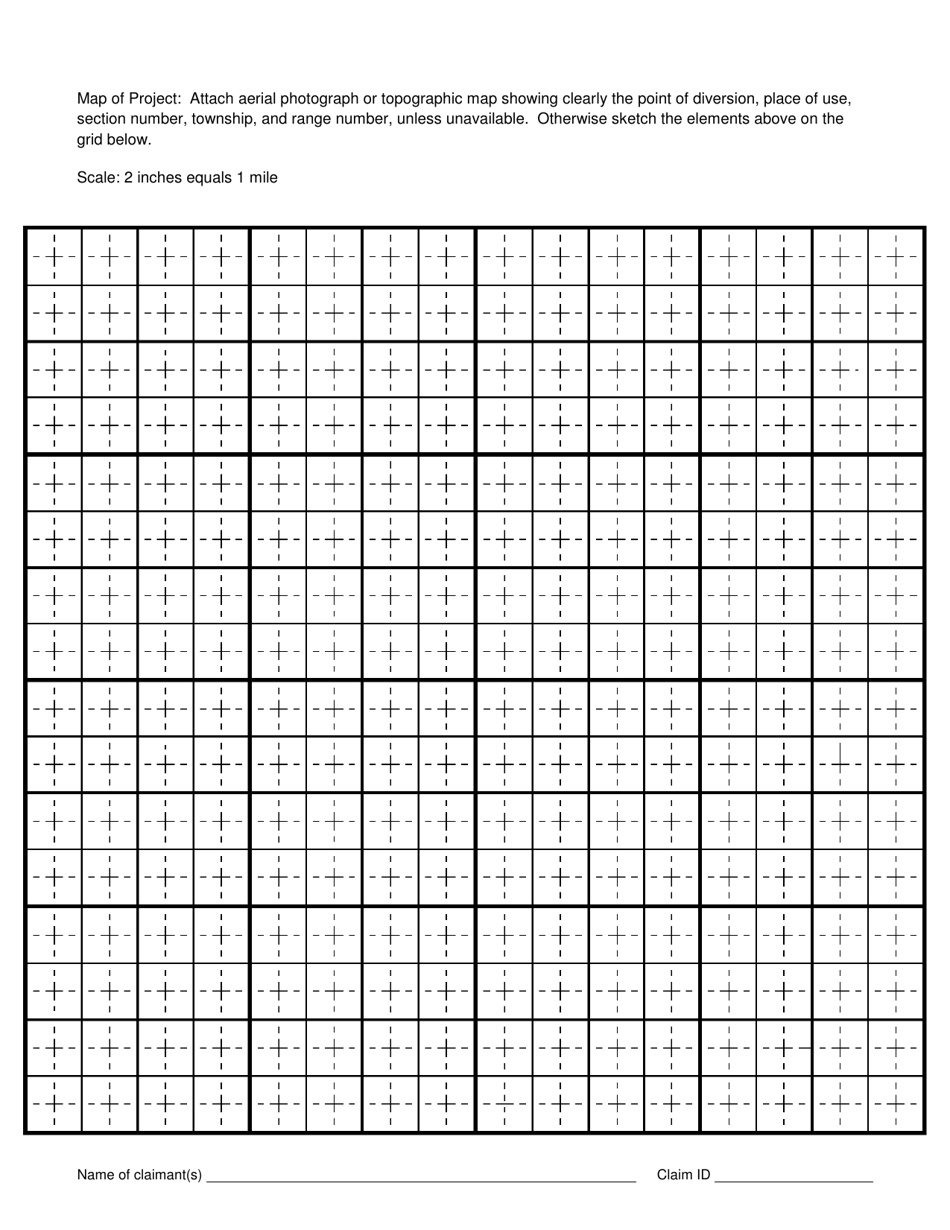 Form 42-1409-1 Notice of Claim to a Water Right Acquired Under State Law - Idaho, Page 3