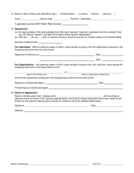 Form 42-1409-1 Notice of Claim to a Water Right Acquired Under State Law - Idaho, Page 4
