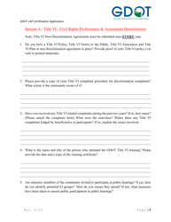 Local Administered Projects Certification Application - Georgia (United States), Page 11