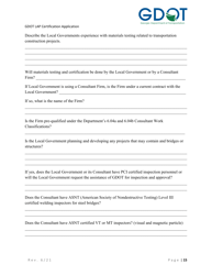 Local Administered Projects Certification Application - Georgia (United States), Page 21