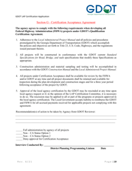 Local Administered Projects Certification Application - Georgia (United States), Page 25