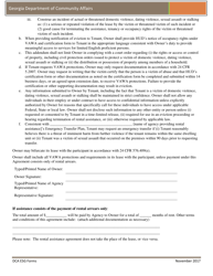 Emergency Solutions Grant (Esg) Rental Assistance Agreement - Georgia (United States), Page 2