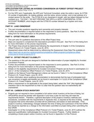 Form ISD/CCPEB-006 Application for Listing an Avoided Conversion US Forest Offset Project - California, Page 14