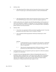 Form C (1C-P-988) &quot;Waiver of Physical Presence; Submission of Plea&quot; - Hawaii, Page 3