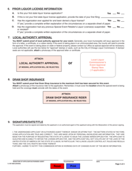 Form IL567-0028 Application for State of Illinois Special Event Retailer&#039;s Liquor License (Not-For-Profit) - Illinois, Page 4