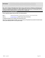 Form ARB-M1 &quot;Municipal Act Application/Appeal - Apportionment&quot; - Ontario, Canada, Page 7