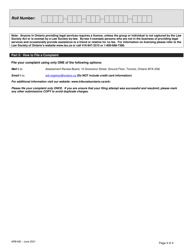 Form ARB-M2 &quot;Municipal Act Complaint - Comparables&quot; - Ontario, Canada, Page 7