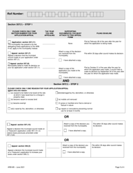Form ARB-M5 &quot;Municipal Act Application/Appeal - Cancel, Reduce, Refund&quot; - Ontario, Canada, Page 5