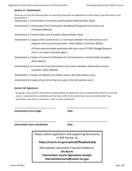 Application for Adult Felony Drug Intervention Court Recertification - Mississippi, Page 14