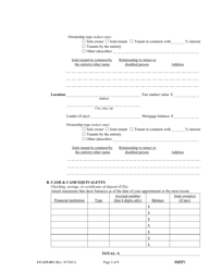 Form CC-GN-011 &quot;Inventory and Information Report&quot; - Maryland, Page 2