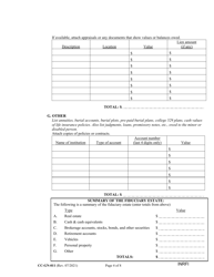 Form CC-GN-011 &quot;Inventory and Information Report&quot; - Maryland, Page 4