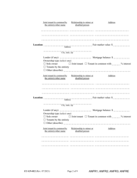 Form CC-GN-012 Fiduciary&#039;s Account - Maryland, Page 2