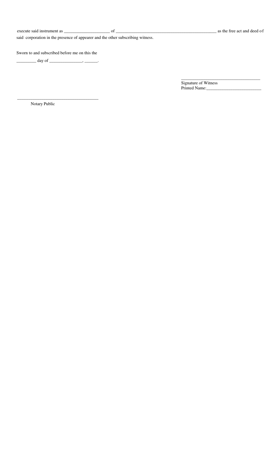 Assignment of Subsurface Agreement - Louisiana, Page 3