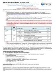 Prior Authorization Form - Hepatitis C Therapy - Mississippi, Page 2