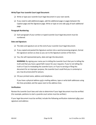 Caption and Signature Form - North Dakota, Page 5