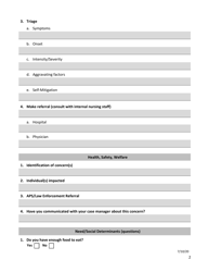 Form ODA1200 Adult Day Service - in-Home and Telephonic Service Checklist - Ohio, Page 2