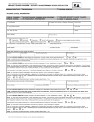 Security Guard Training School Application - New York, Page 8