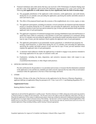 Expedited Application for Approval to Establish and Maintain a Branch Office for a Financial Insitution or Credit Union Under Banking Bulletin Number 2000-1 - Rhode Island, Page 4