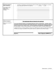 Application for Radon Inspector - Rhode Island, Page 4